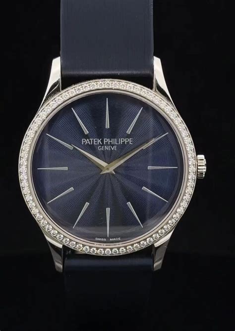 Patek Philippe White Gold And Diamond Wristwatch Ref. 4897g 